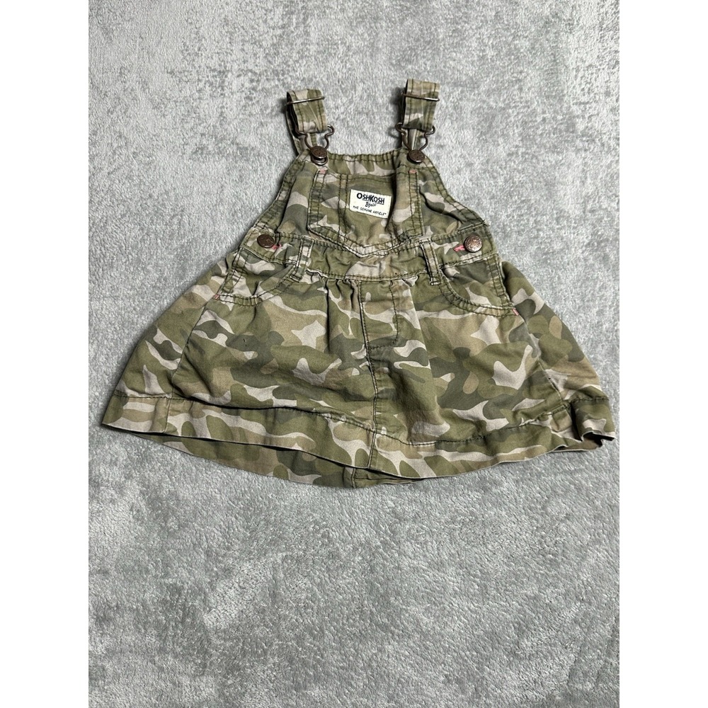 Oshkosh B'gosh Dress Babies 12 Months‎ Camouflage Vestbak